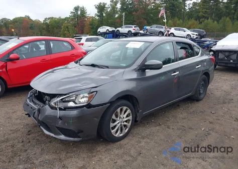 2018 Nissan Sentra Sv z USA, uszkodzony, nr VIN 3N1AB7AP2JL644061